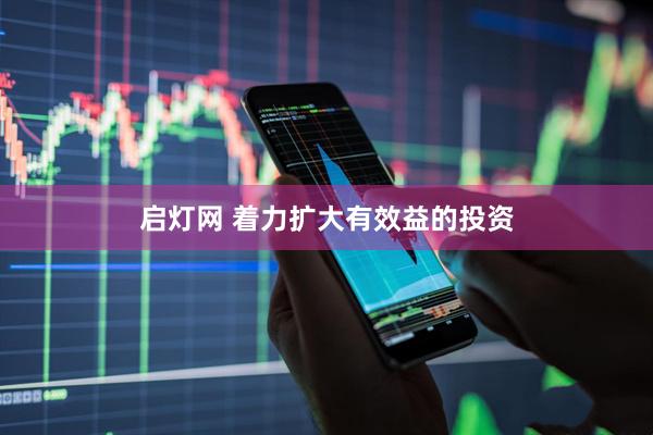 启灯网 着力扩大有效益的投资